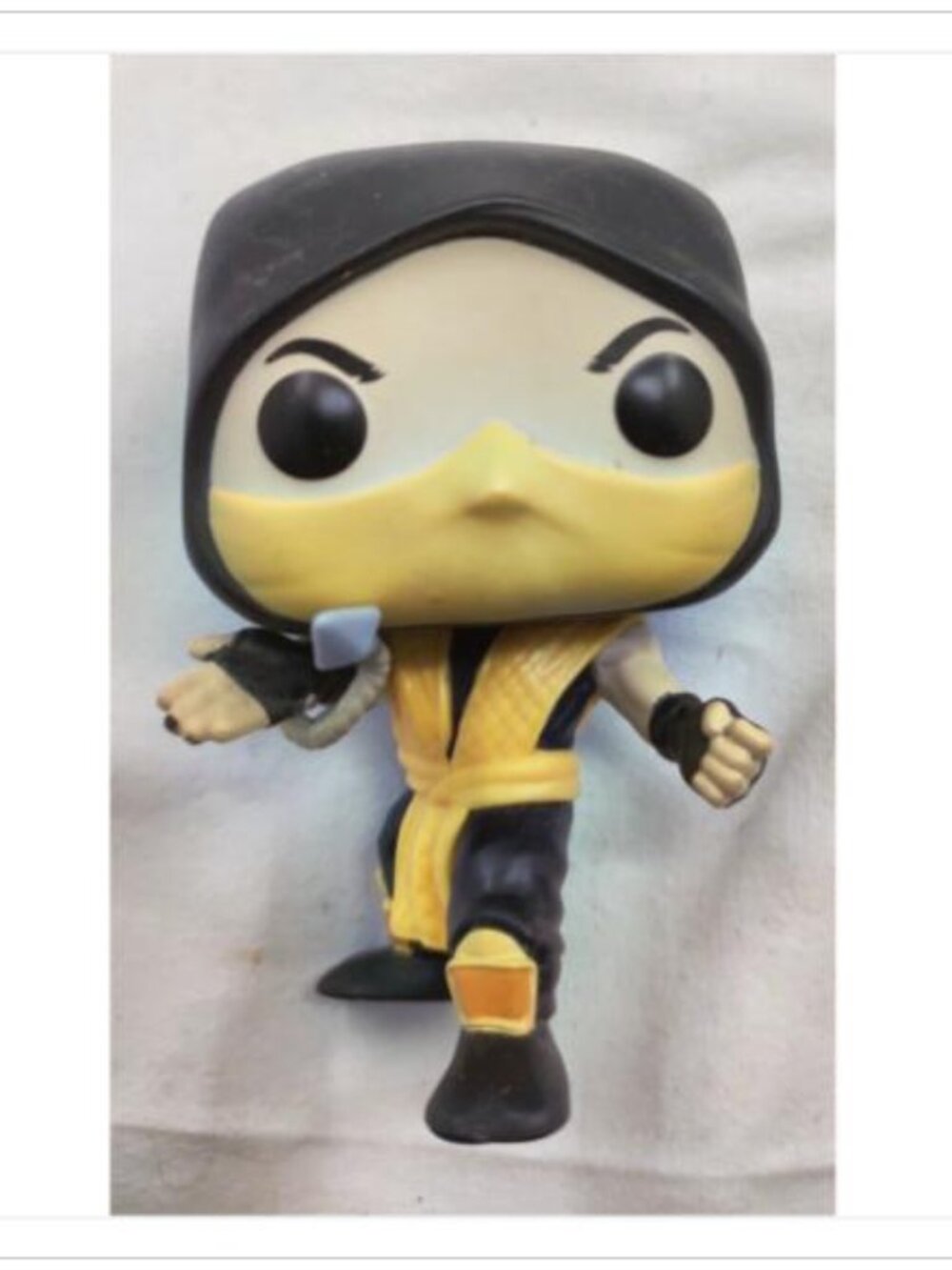 Scorpion 255 Mortal Kombat Funko Pop Games Vinyl Figure Kunai Loose No Box Toy